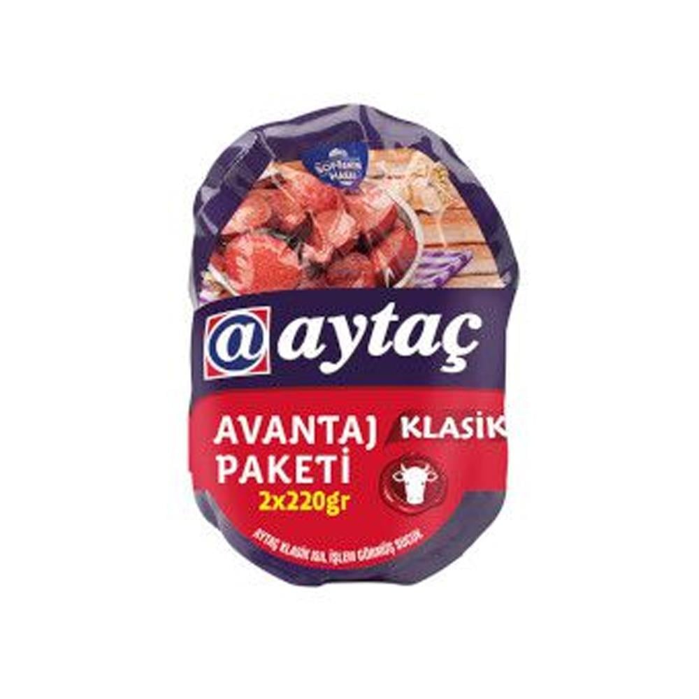 SucukAytaç Sucuk Klasik Avantaj Paket 2x220 Gr