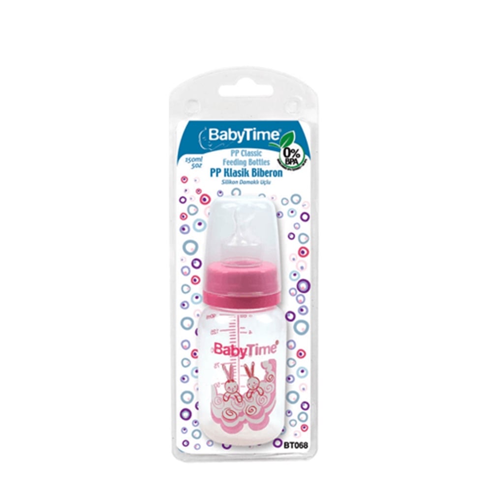 Baby Time Biberon Silikon Kiraz Uç Bt066 150 Ml.
