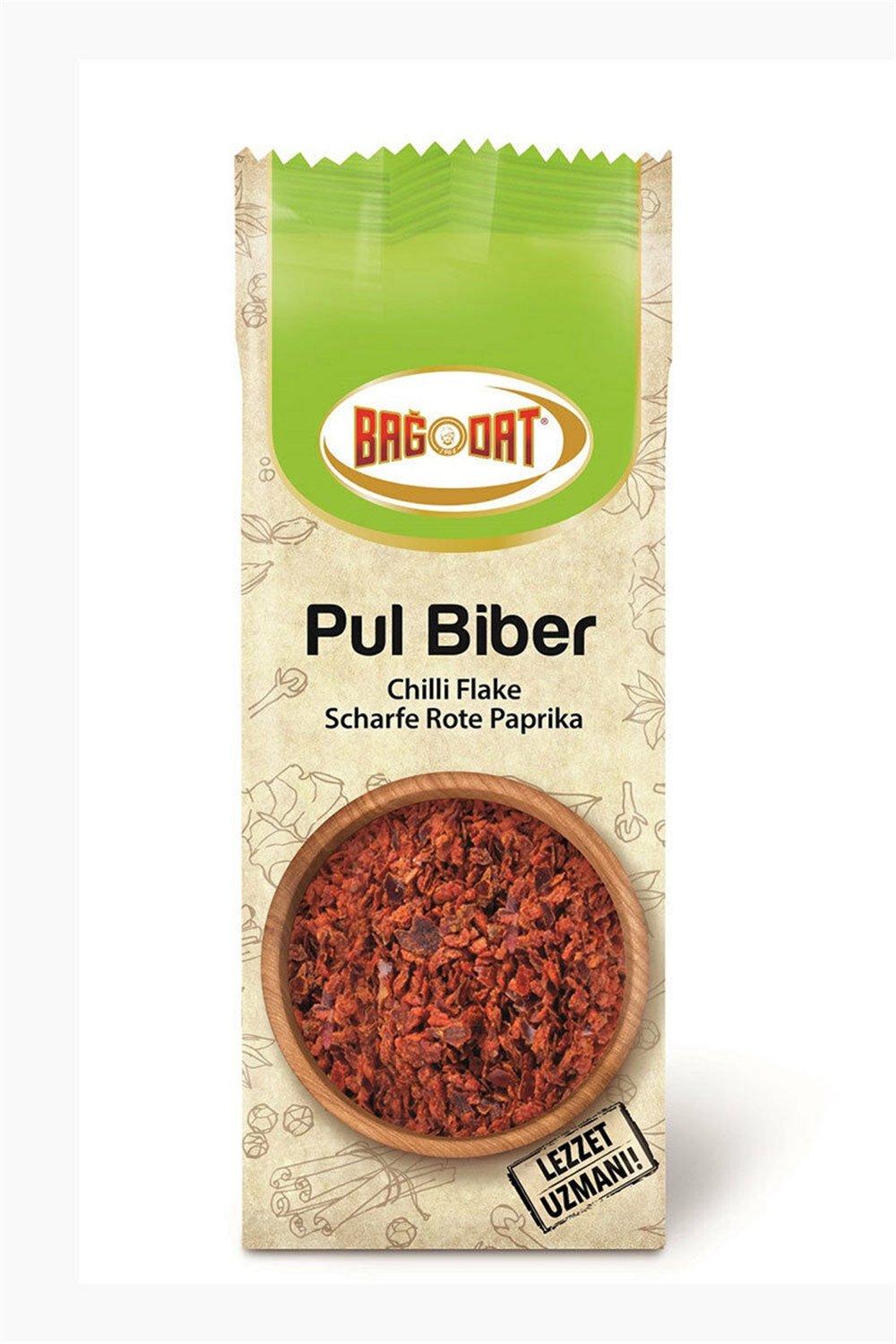 Bağdat Pul Biber Acı 80 Gr