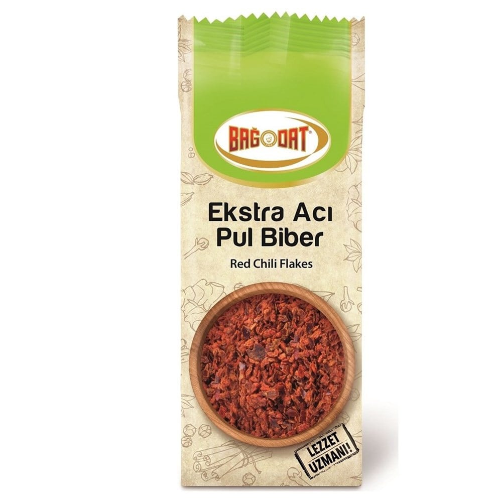 Bağdat Pul Biber Extra Acı 80 Gr
