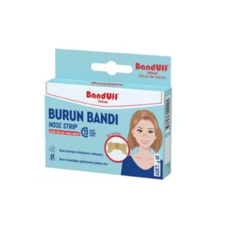 SütyenBanduff Sağlık Burun Bandı Küçük Orta 10 Adet