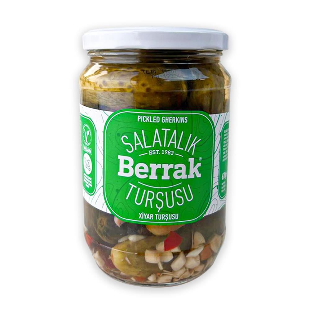 TurşuBerrak Salatalık Turşusu 2 No Cam 670 Gr