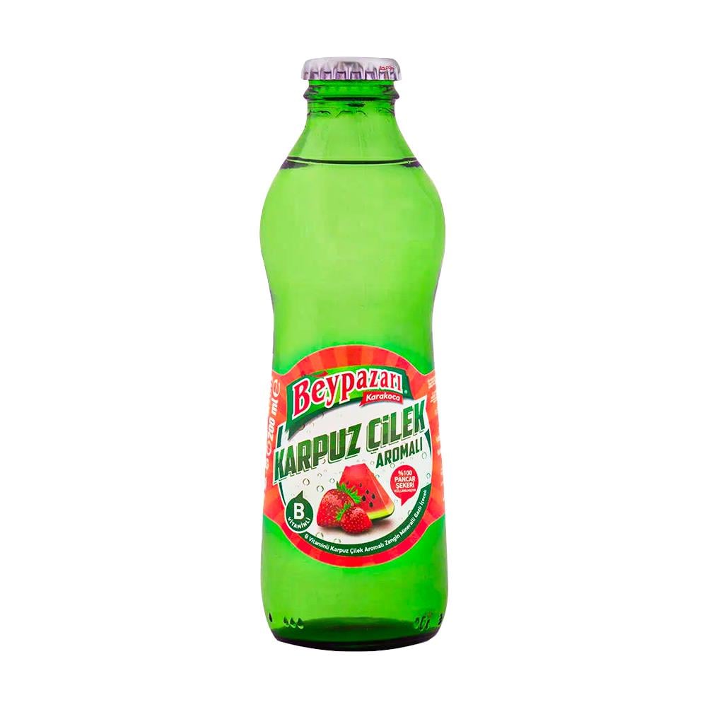 Beypazarı Gazlı İçecek Karpuz Çilek Aromalı 200 ml