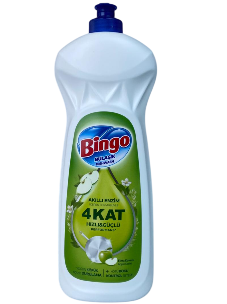 Sıvı Bulaşık DeterjanıBingo Bulaşık Deterjanı Elma 650 ml