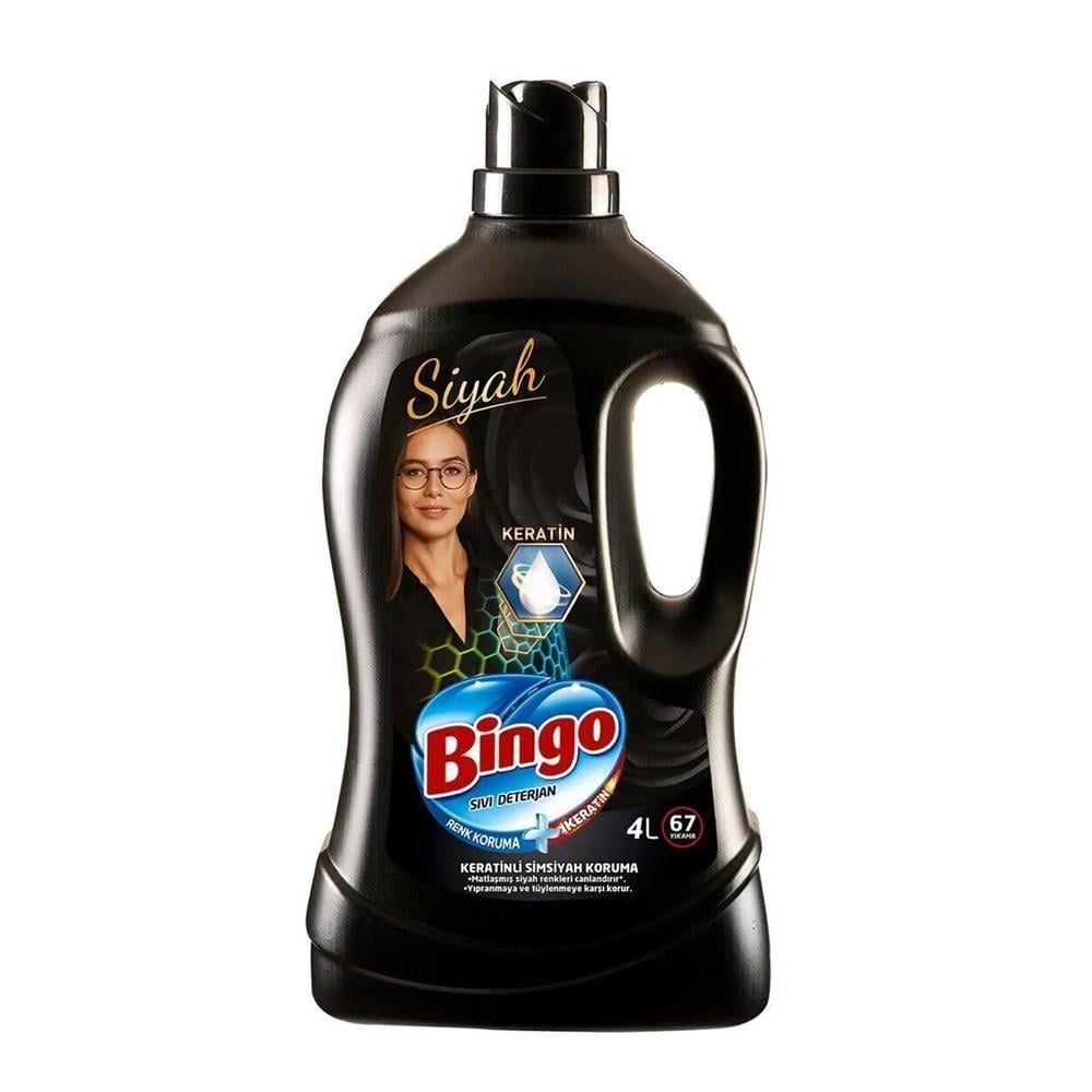 Sıvı Çamaşır DeterjanıBingo Sıvı Deterjan Bakım 4 Lt Simsiyah Koruma 67 Yıkama