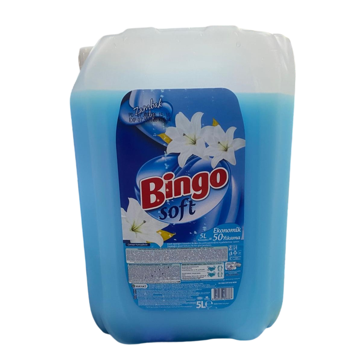 Klasik YumuşatıcılarBingo Soft Yumuşatıcı 5 lt