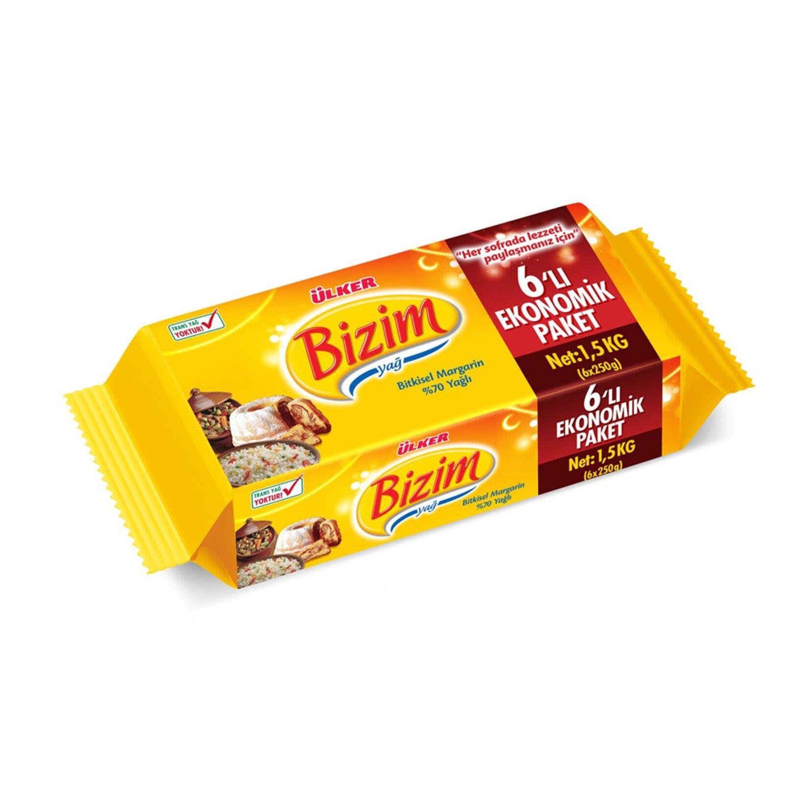 MargarinBizim Margarin 6*250 Gr 6 Al 5 Öde