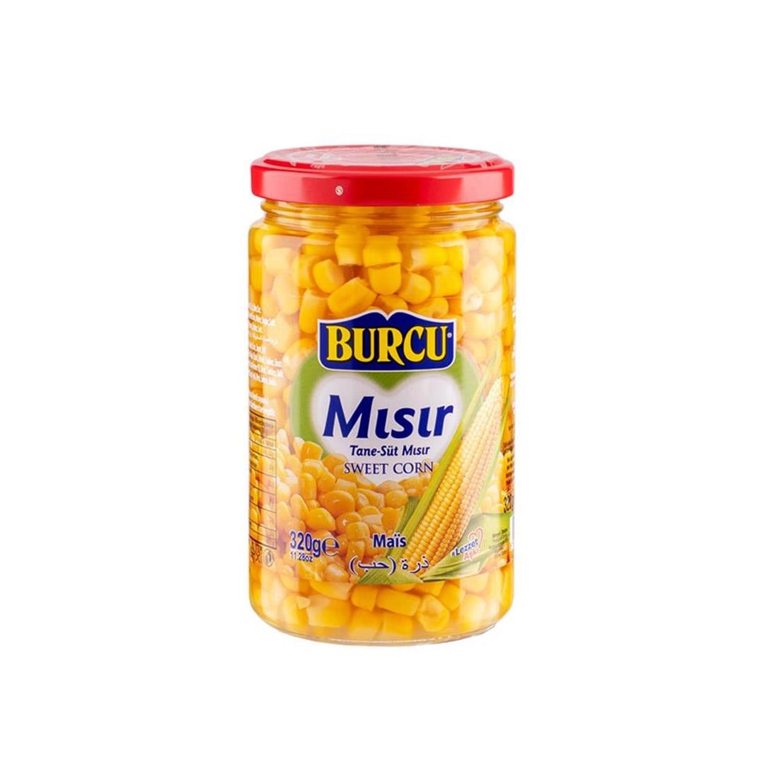 Konserve SebzeBurcu Mısır Cam 320 Gr