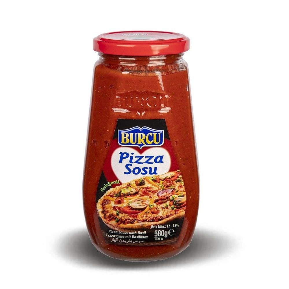 Diğer SoslarBurcu Pizza Sosu 580 gr cam