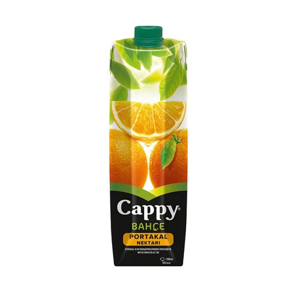 Cappy Meyve Suyu Portakal Nektar 1Lt
