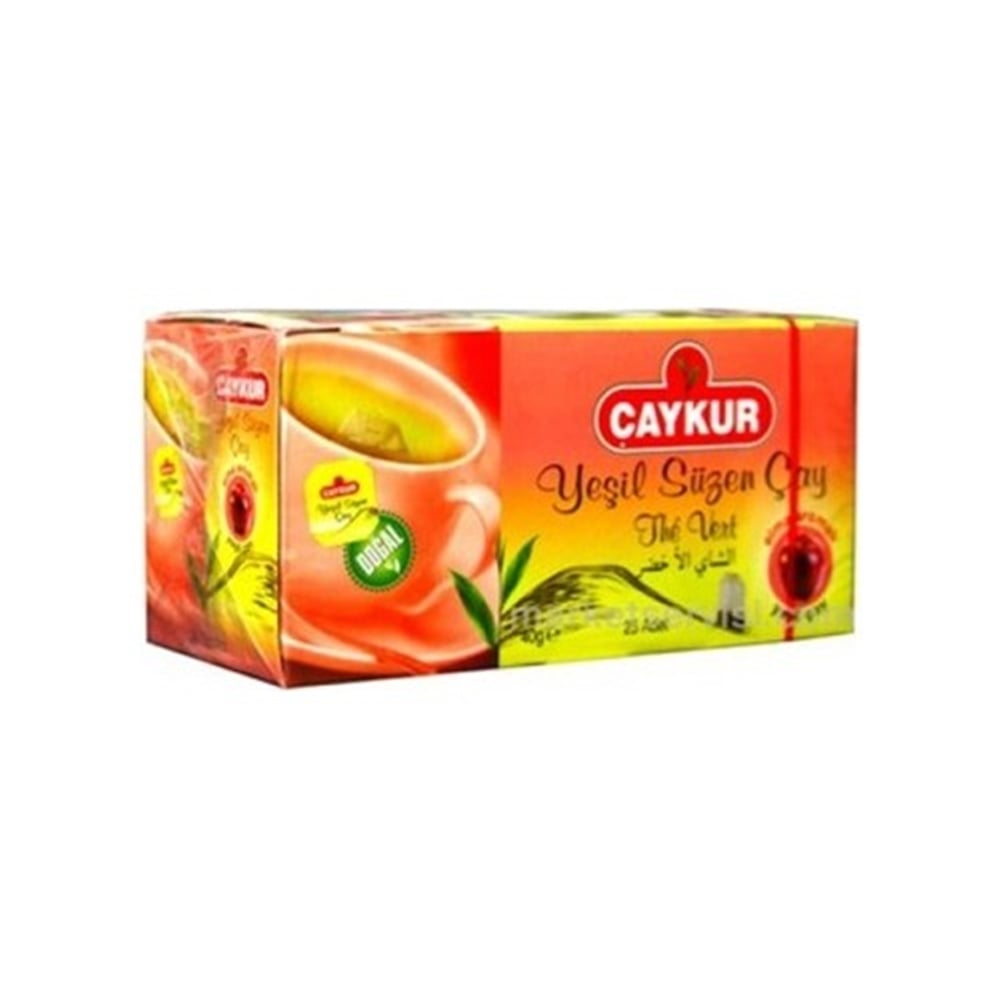 Çaykur Yeşil Çay Elmalı 40gr