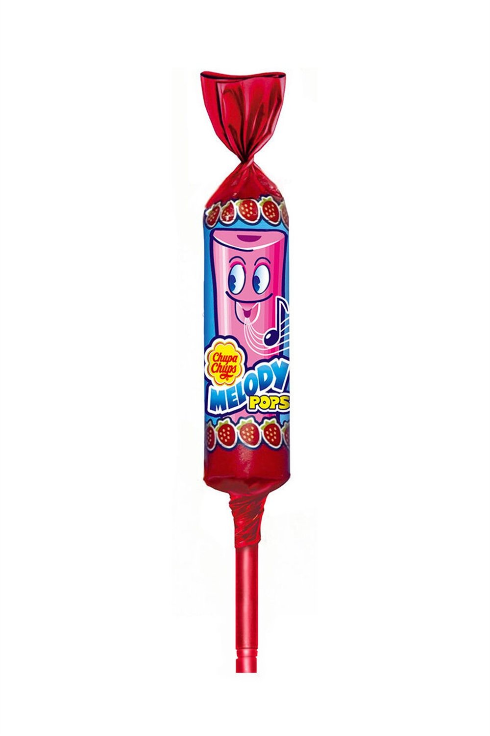 Chupa Chups Şeker Melody Pops Çilek