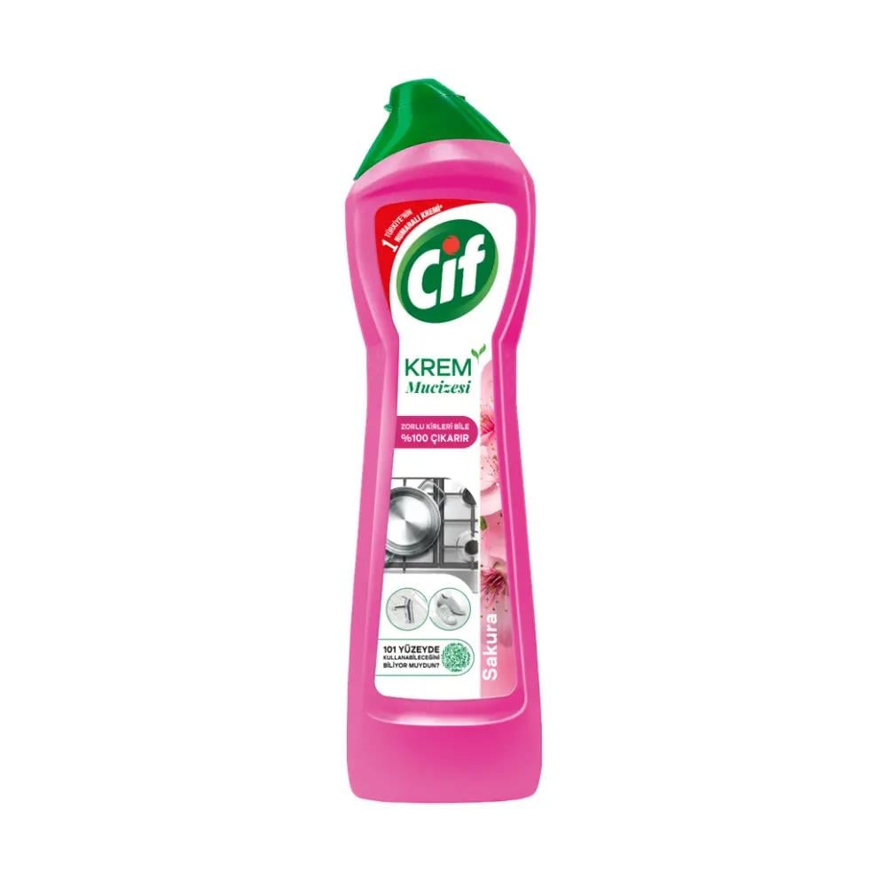 Mutfak ve Banyo TemizleyicilerCif Krem Sakura 500 Ml
