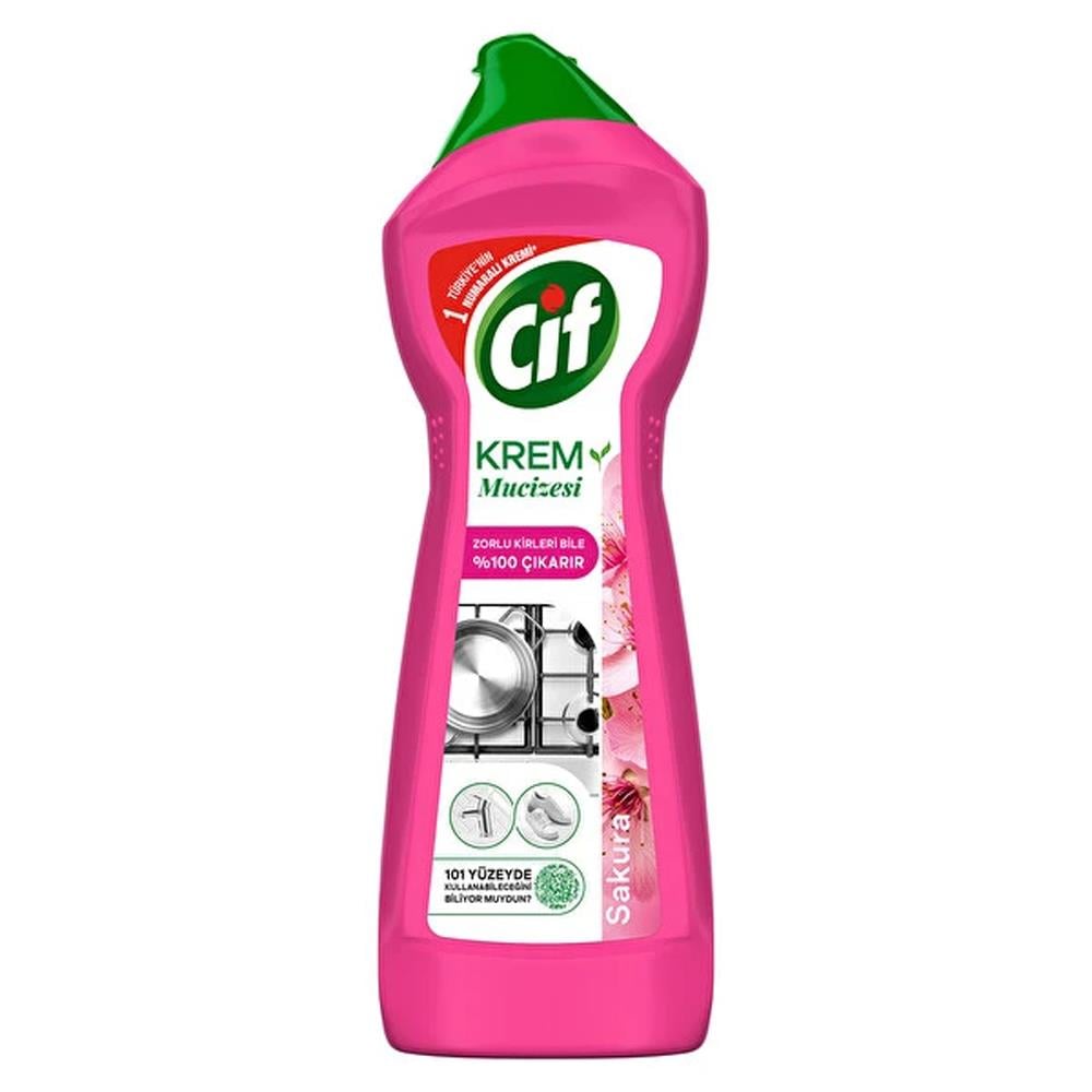 Mutfak ve Banyo TemizleyicilerCif Krem Sakura 750 Ml