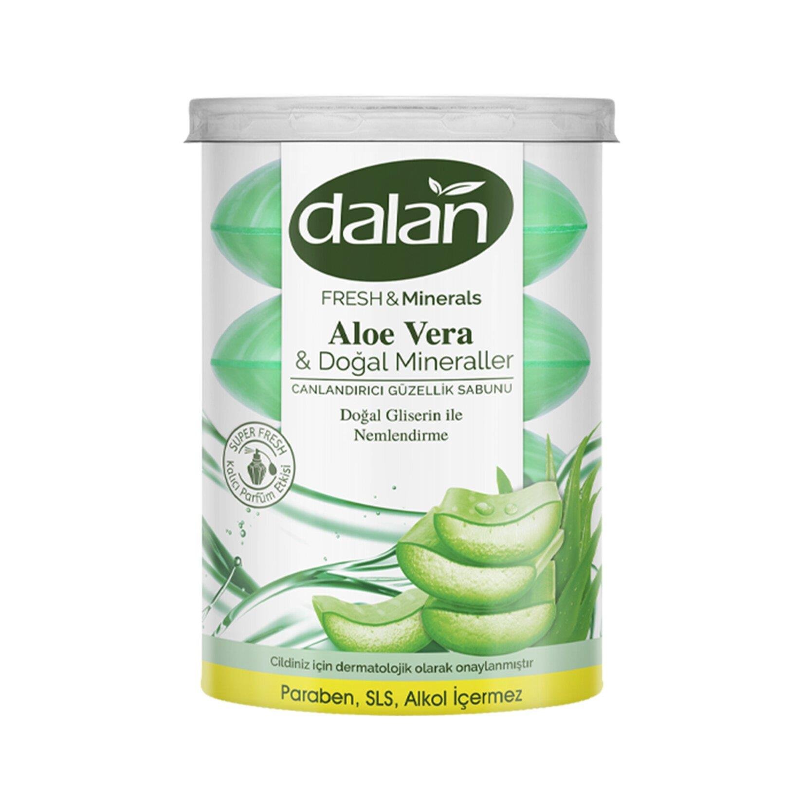 Katı, Sıvı SabunDalan Fresh Güzellik Sabunu Kiraz Aloe Vera 4 x 110 Gr