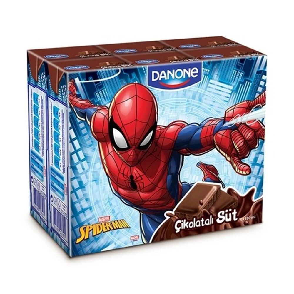 Danone Çikolatalı Süt 6 x 180 ml