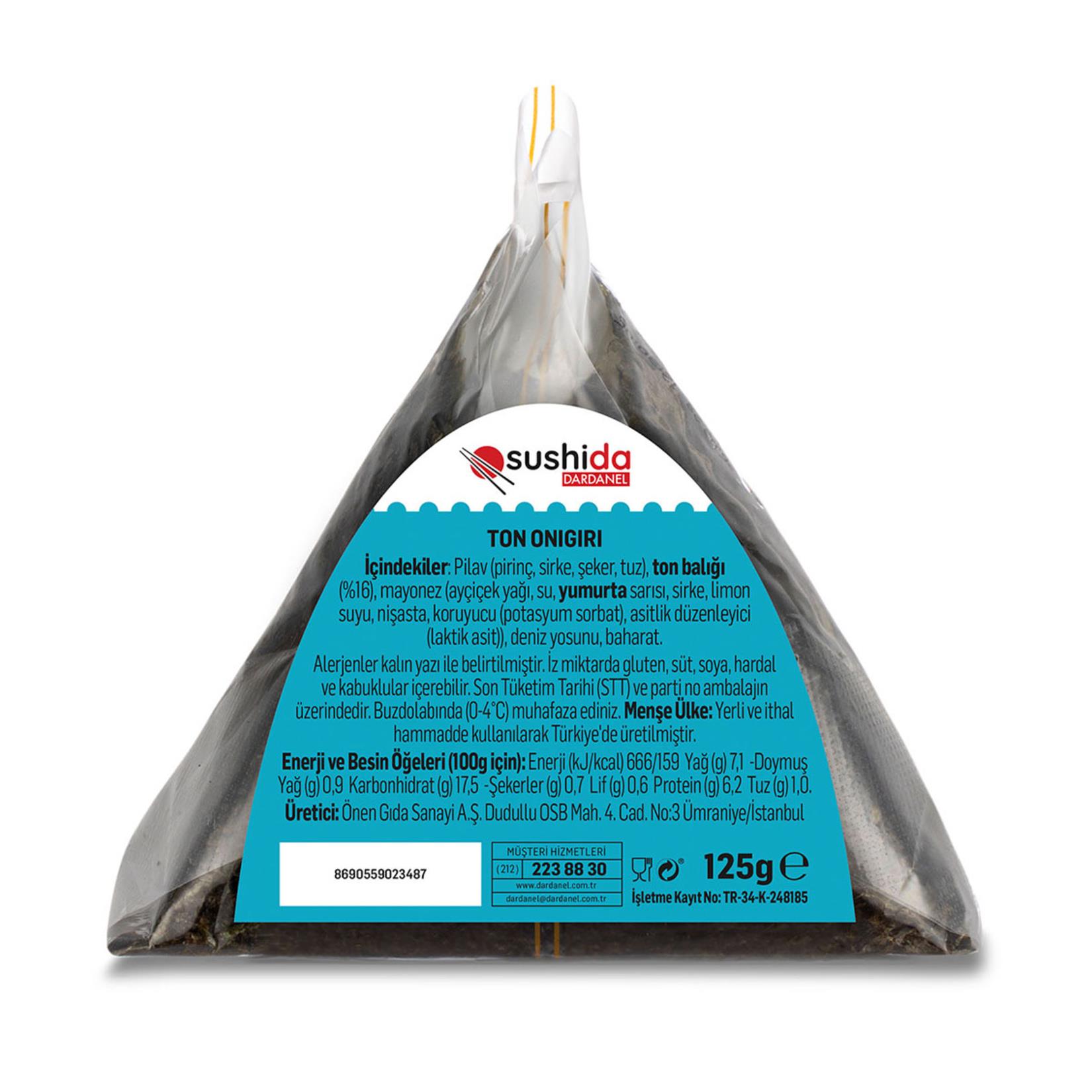 Konserve SebzeDardanel Sushida Ton Onigiri 125 g