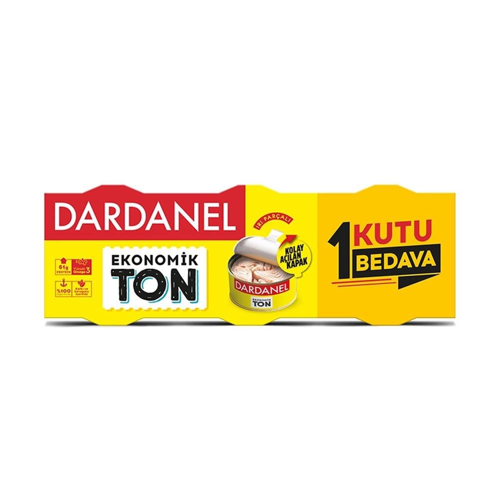 Ton BalığıDardanel Ton Balığı Ekonomik 3 x 140 g