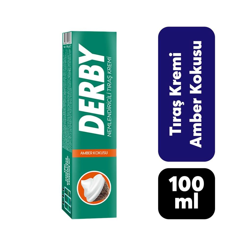 Tıraş KöpüğüDerby Tıraş Kremi Amber Kokusu 100 Ml