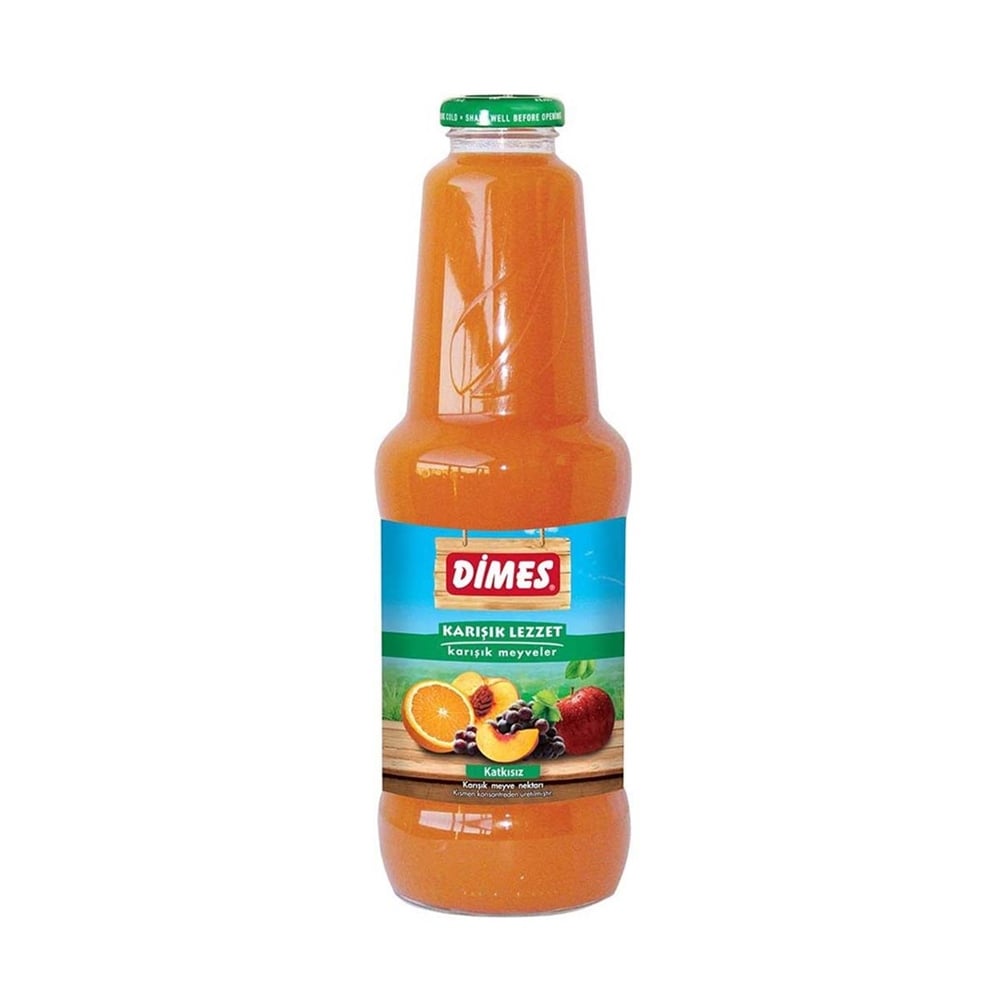Dimes Karışık Meyve Suyu Cam 1 Lt