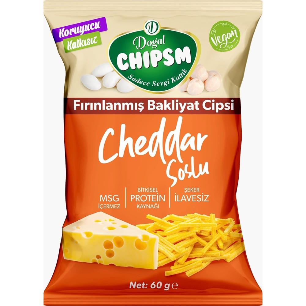 CipsDoğal Chipsm Cheddar Soslu 60 Gr