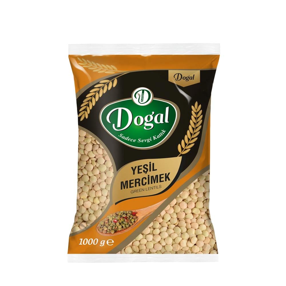 MercimekDoğal Yeşil Mercimek 1 Kg