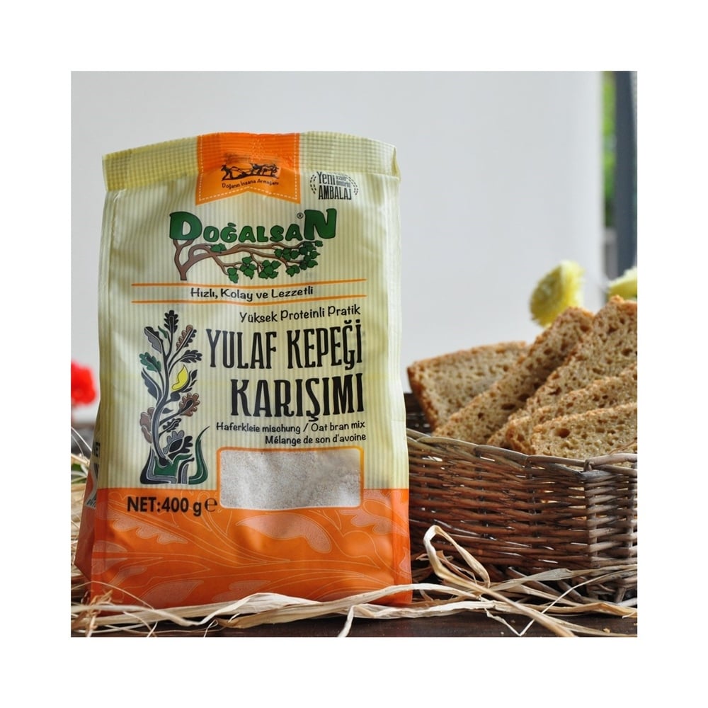 Doğalsan Yulaf Kepeği Galeta Karışımı 400 Gr