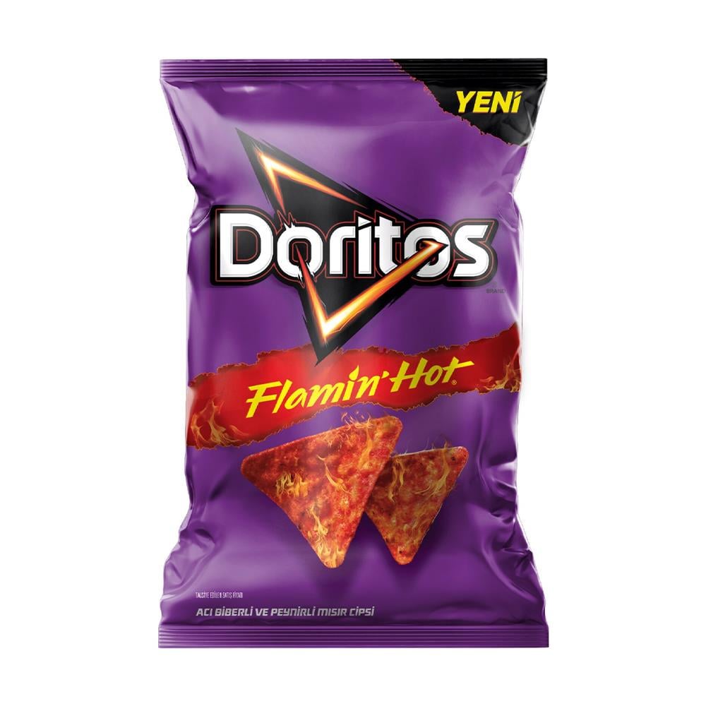 Doritos Flamin Hot 102 gr Acı Biberli Peynirli