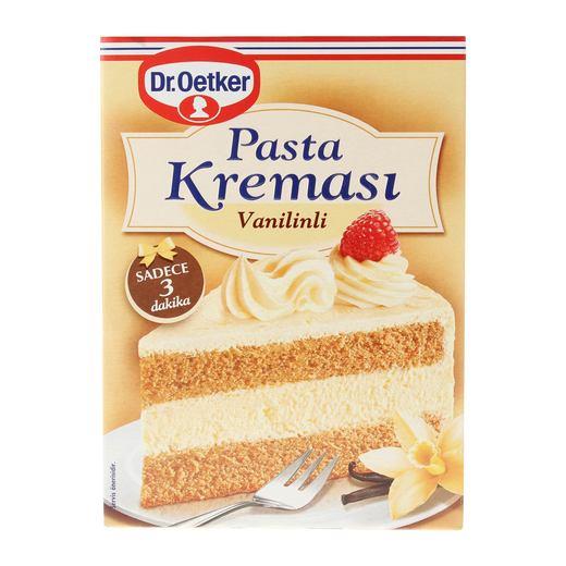 Pasta ve Un KarışımlarıDr.Oetker Vanilyalı Pasta Kreması 136 Gr