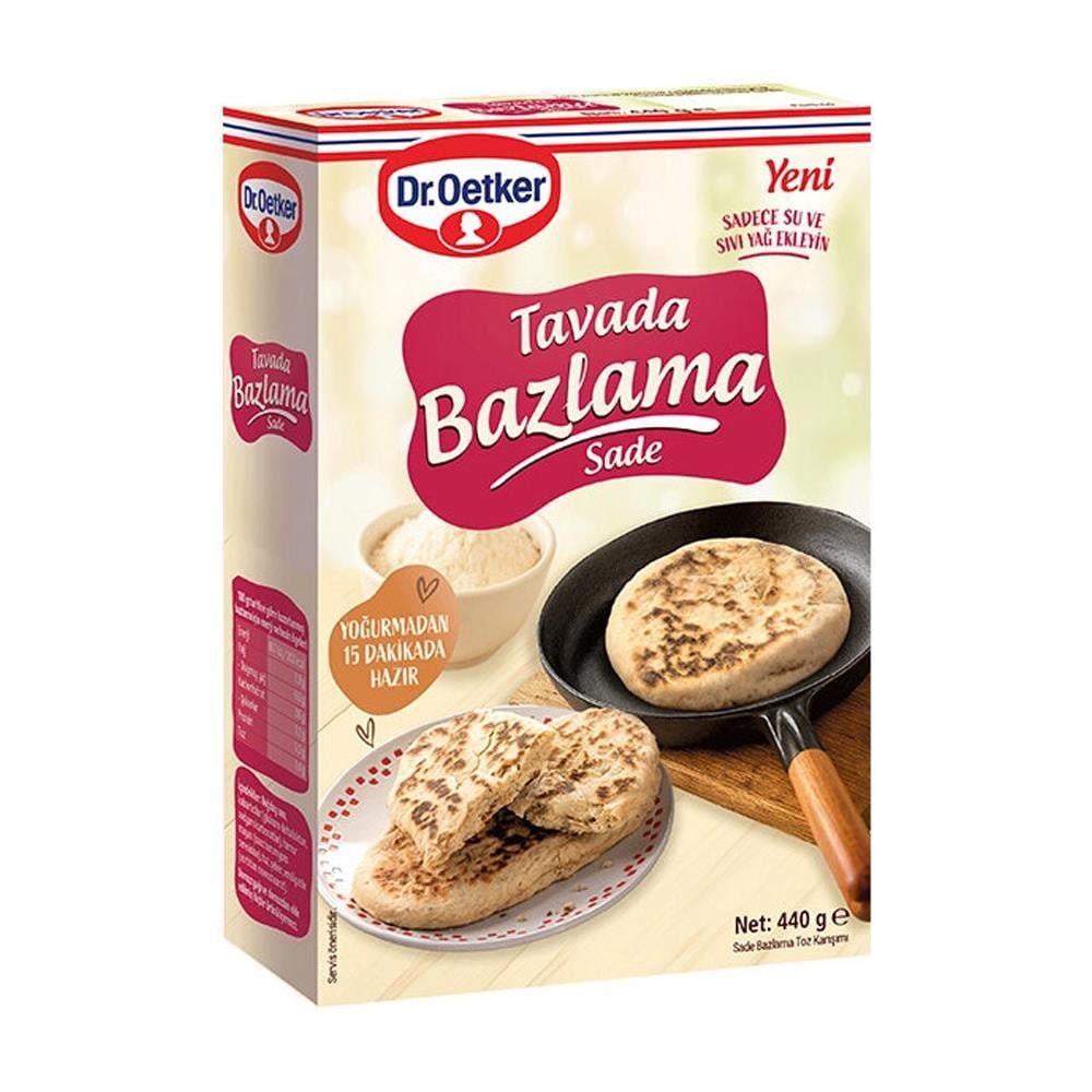Pasta ve Un KarışımlarıDr.Oetker Tavada Bazlama 440 g