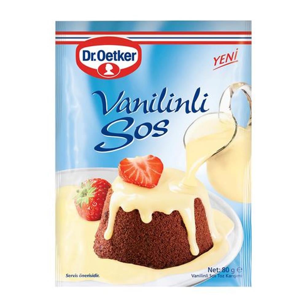 Pasta Kremaları, SoslarıDr.Oetker Vanilinli Sos 80 Gr