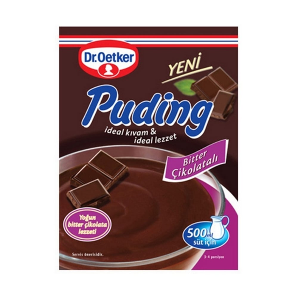 Dr.Oetker Bitter Çikolata Aromalı Puding 111 Gr
