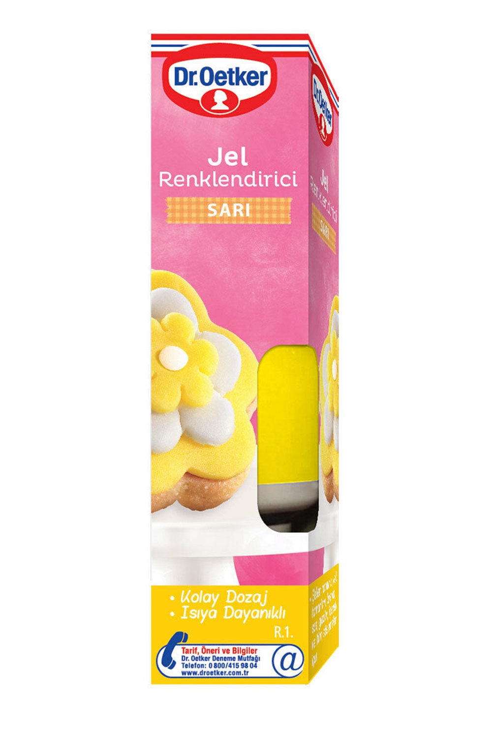 Dr.Oetker Jel Renklendirici Sarı 10 Gr