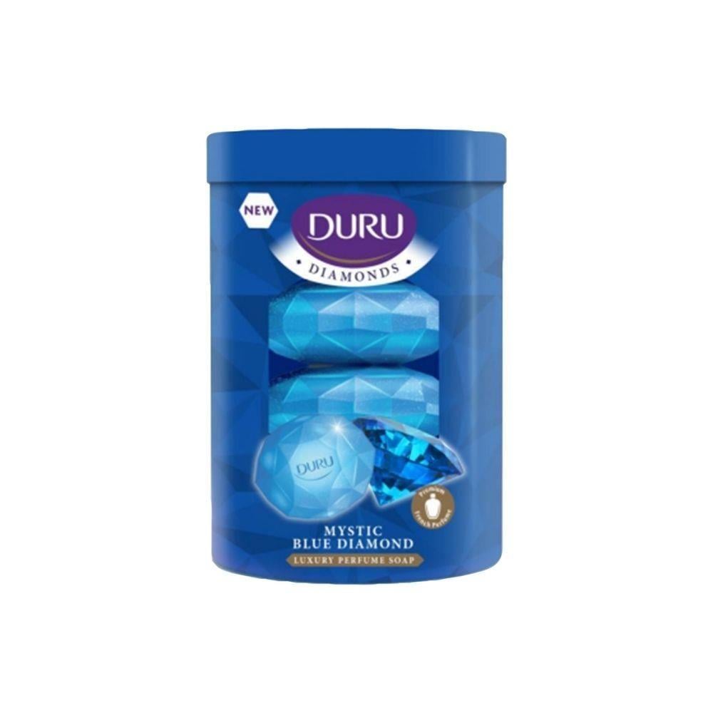 Katı, Sıvı SabunDuru Diamonds Mystic Blue Güzellik Sabunu 4*90 Gr