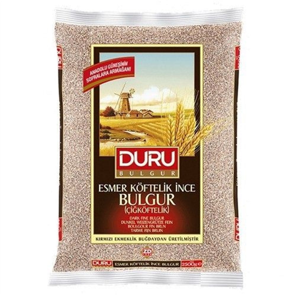 Duru Esmer Çigköftelik Bulgur 1 Kg