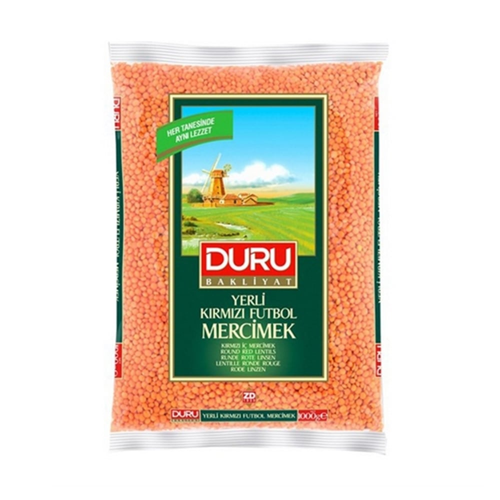 Duru Kırmızı Mercimek 1 Kg