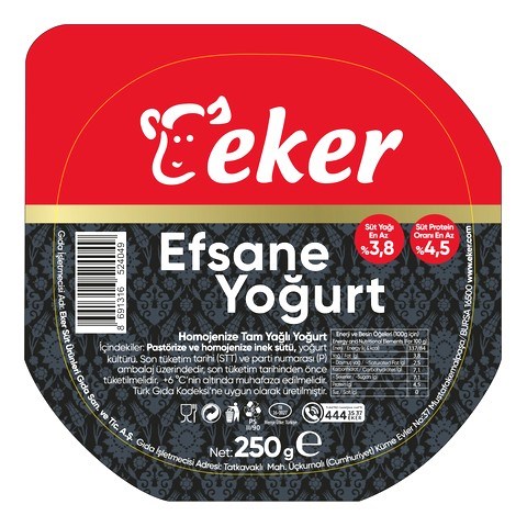 Sade YoğurtEker Efsane Yoğurt 250 g