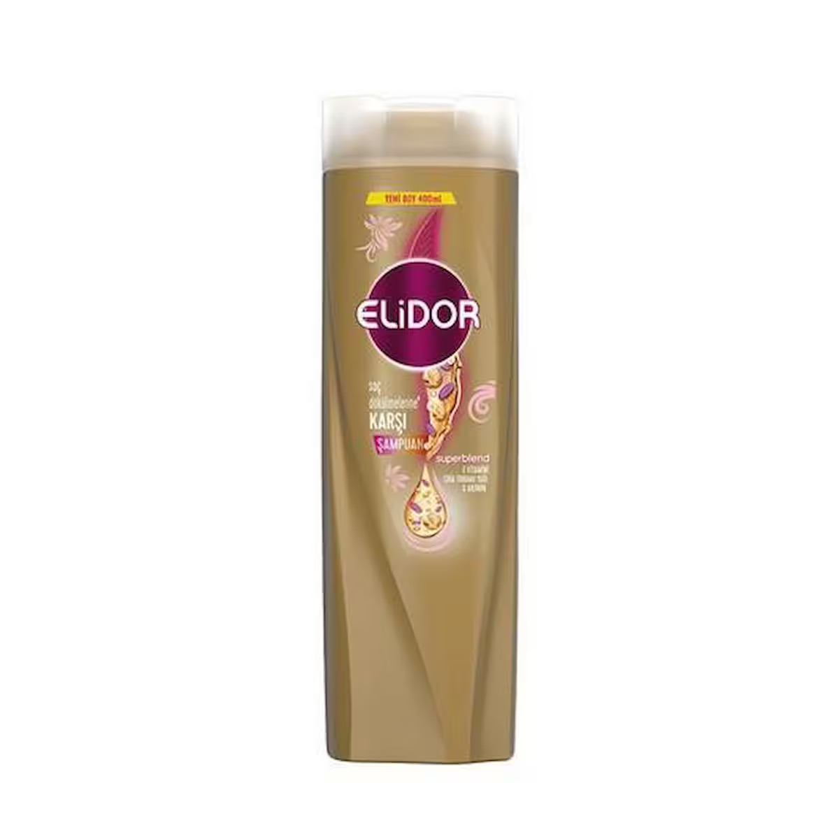ŞampuanElidor Şampuan Güçlü Parlaklık Saç Dökülmesine Karşı 400 ml