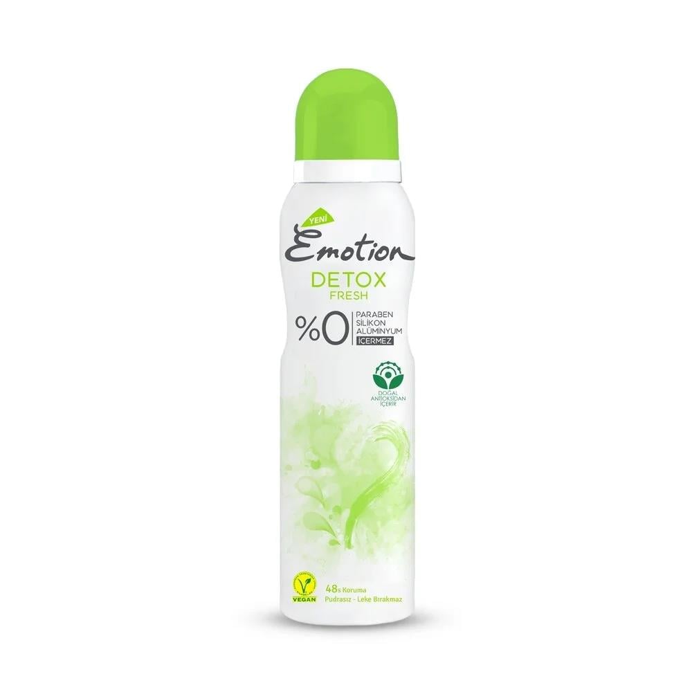 Kadın DeodorantEmotion Deo Bayan Detox Fresh 150 ml