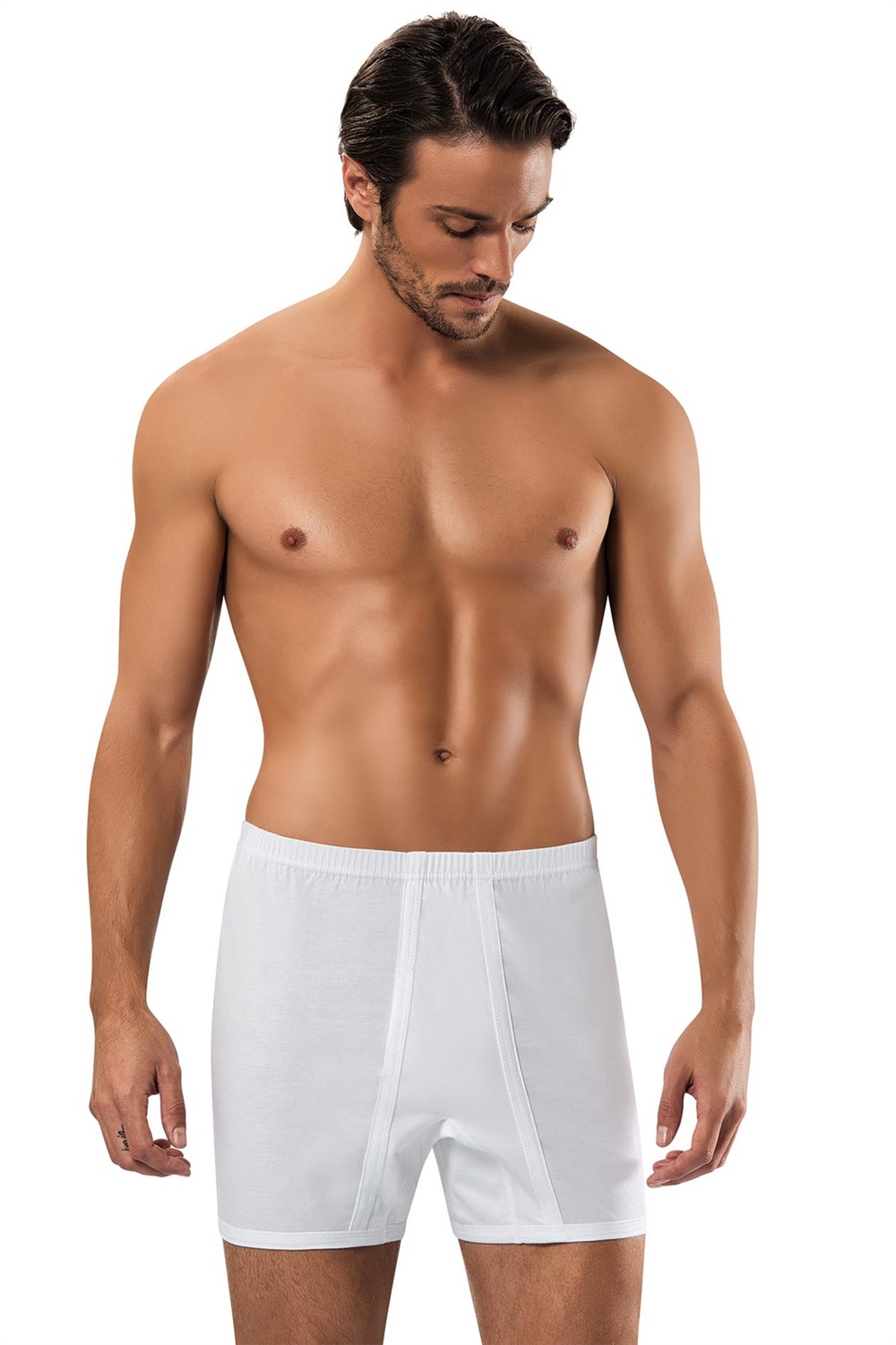 Erdem Paçalı Beyaz Don Penye XL 54 Beden  (1350)