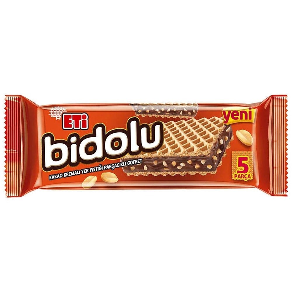 Eti Bidolu Gofret Yer Fıstıklı Kakao Kremalı 81 Gr
