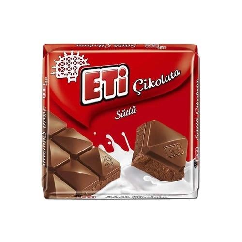 ÇikolataEti Çikolata Sütlü Kare 60 Gr