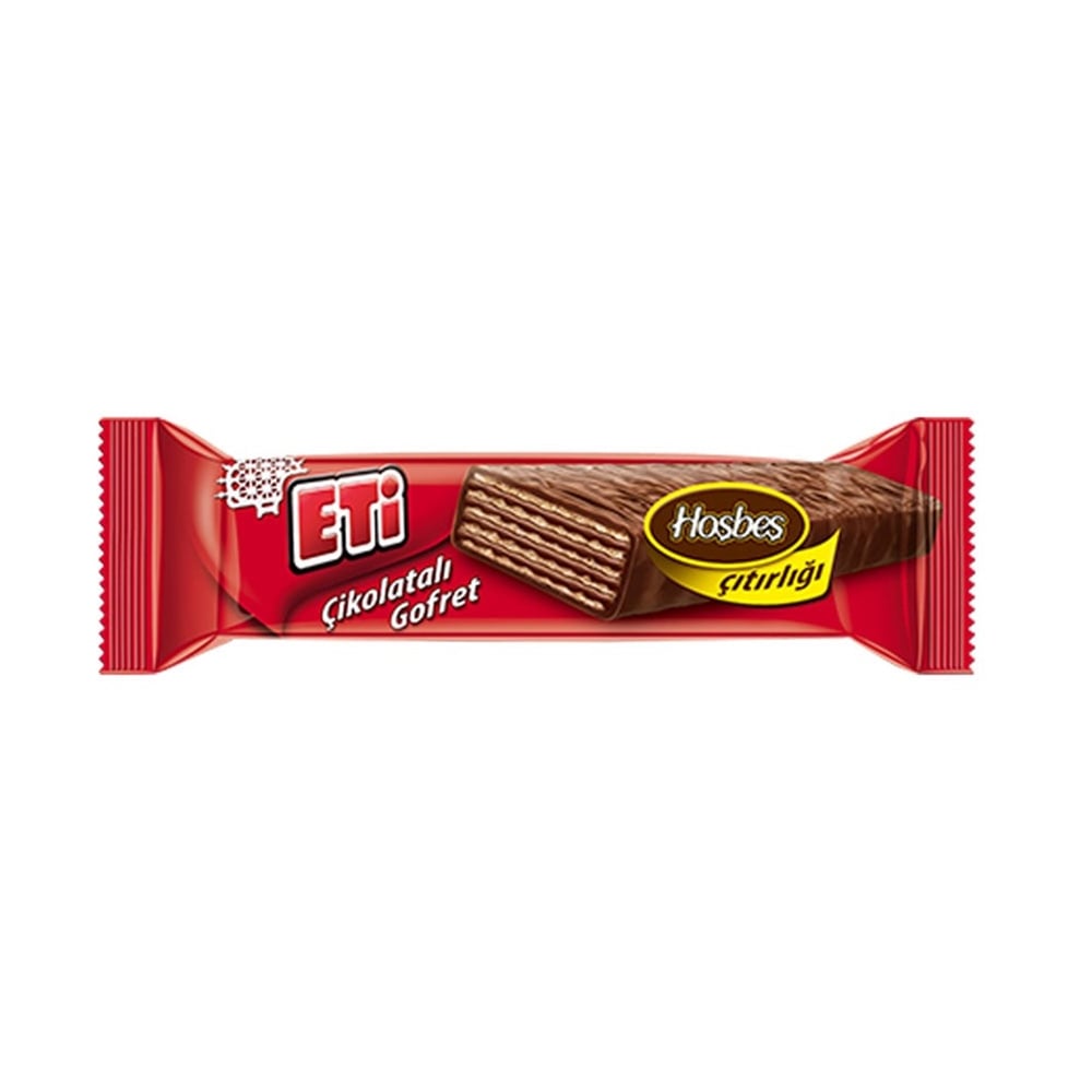 Eti Çikolatalı Gofret 34 gr Hoşbeş Çıtırlığı