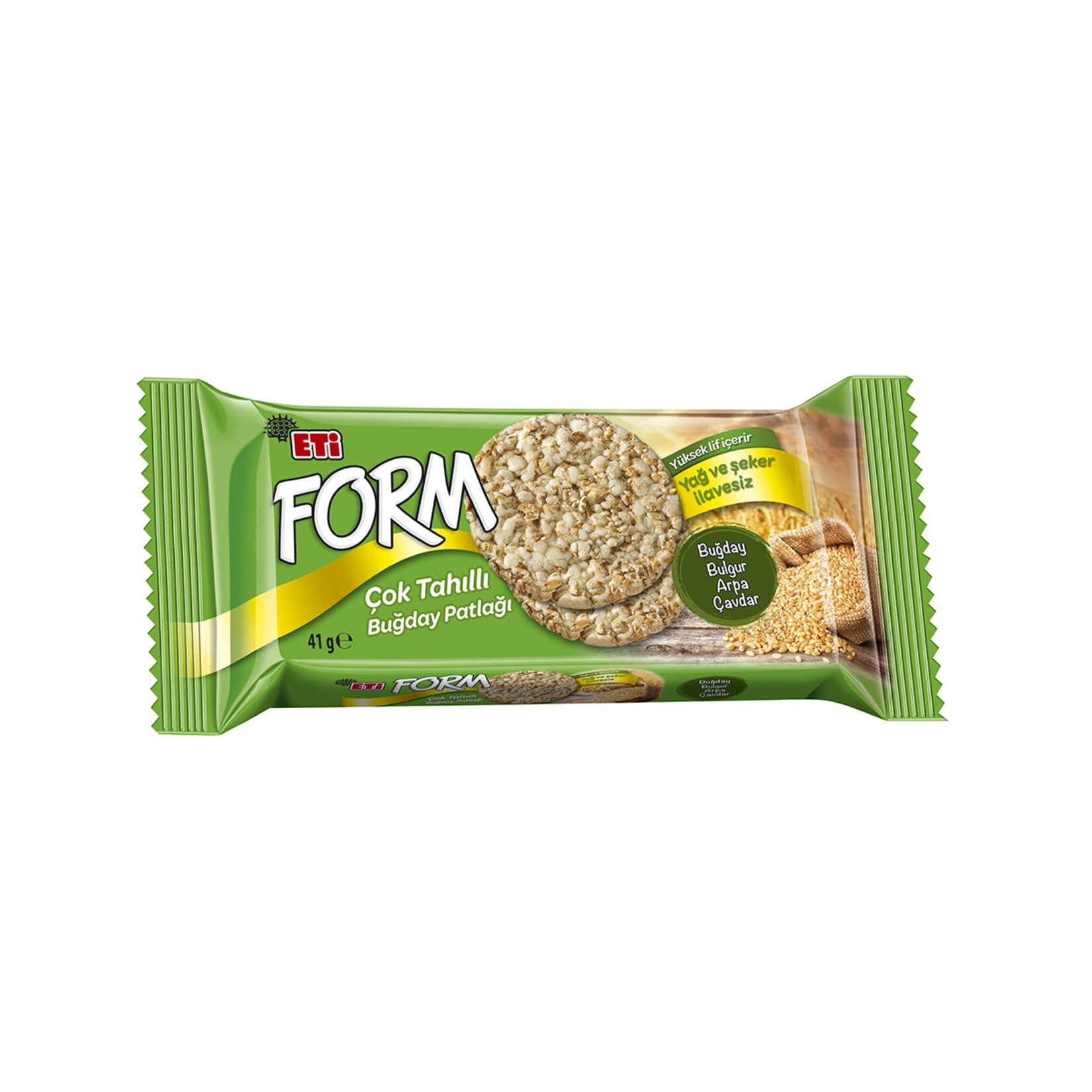BisküviEti Form Çok Tahıllı Buğday Patlağı 41 g