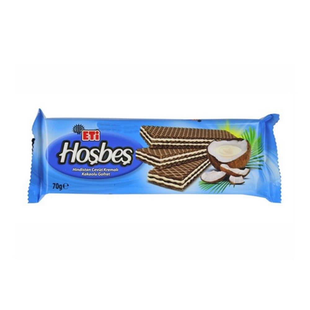Eti Hoşbeş Hindistan Cevizli Kakaolu 70 Gr