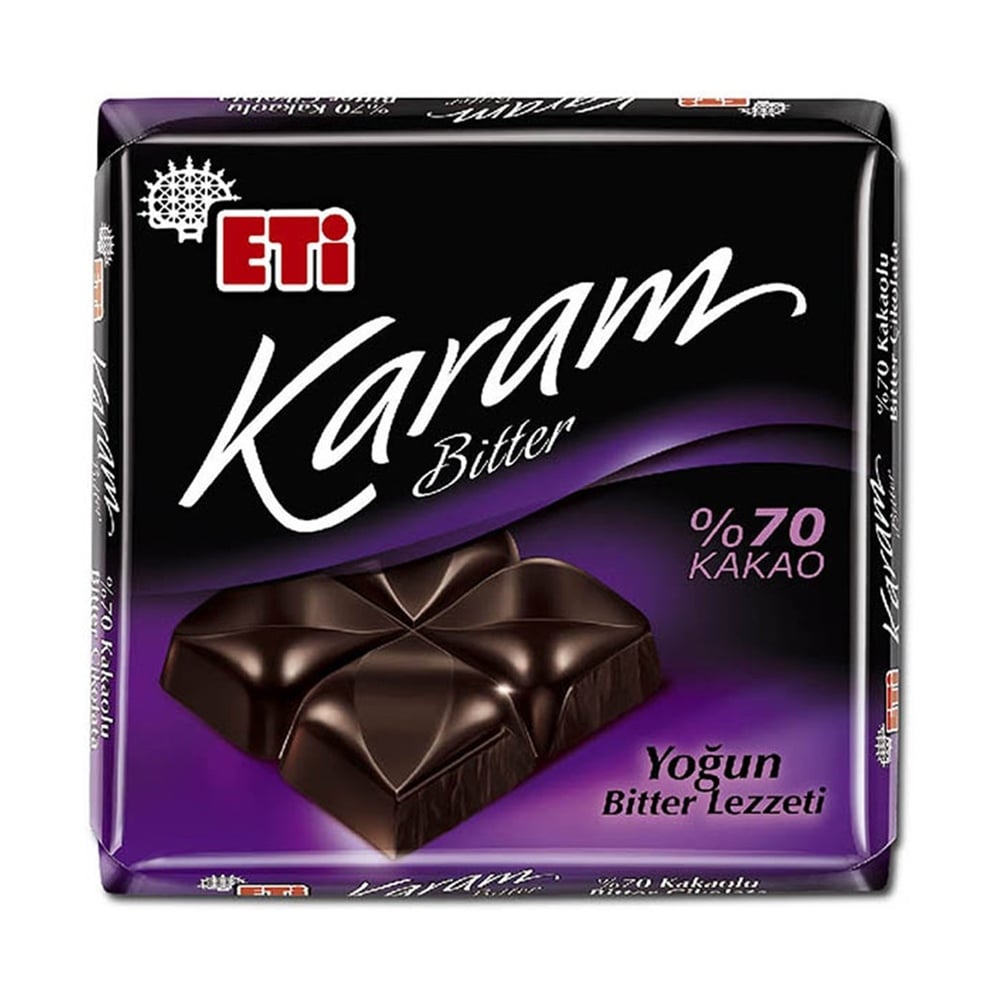 Eti Karam %70 Kakaolu Bitter Çikolata 60 Gr