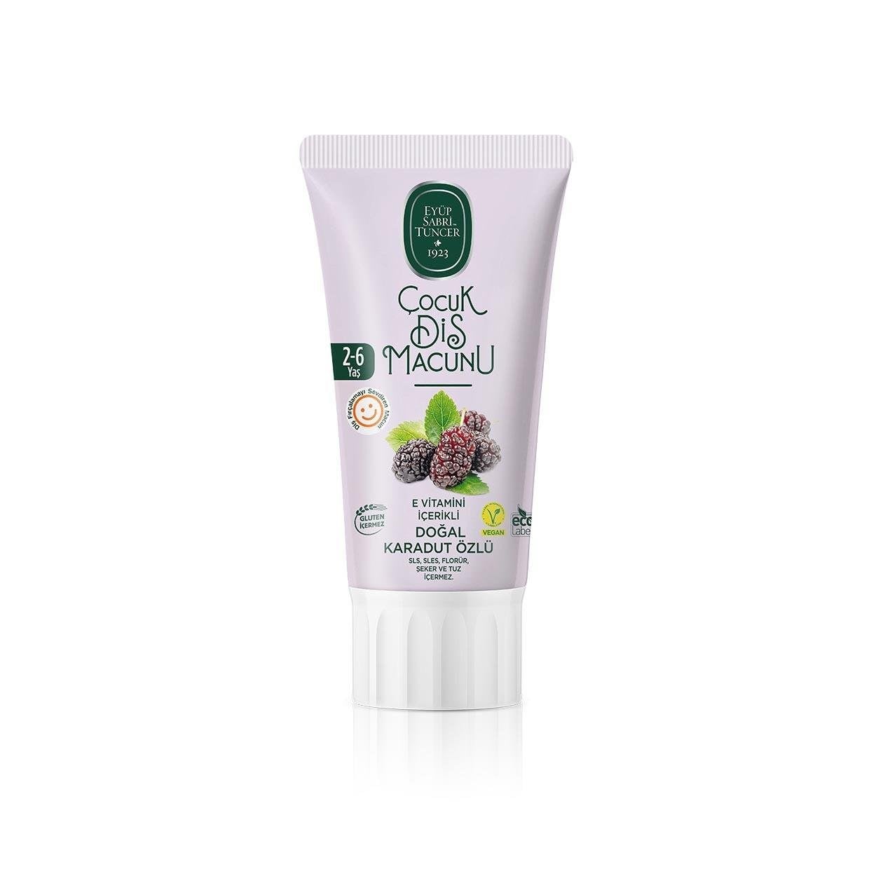 Çocuk Diş BakımıEyüp Sabri Tuncer 60 Ml Diş Macunu Karadut Özlü Çocuk