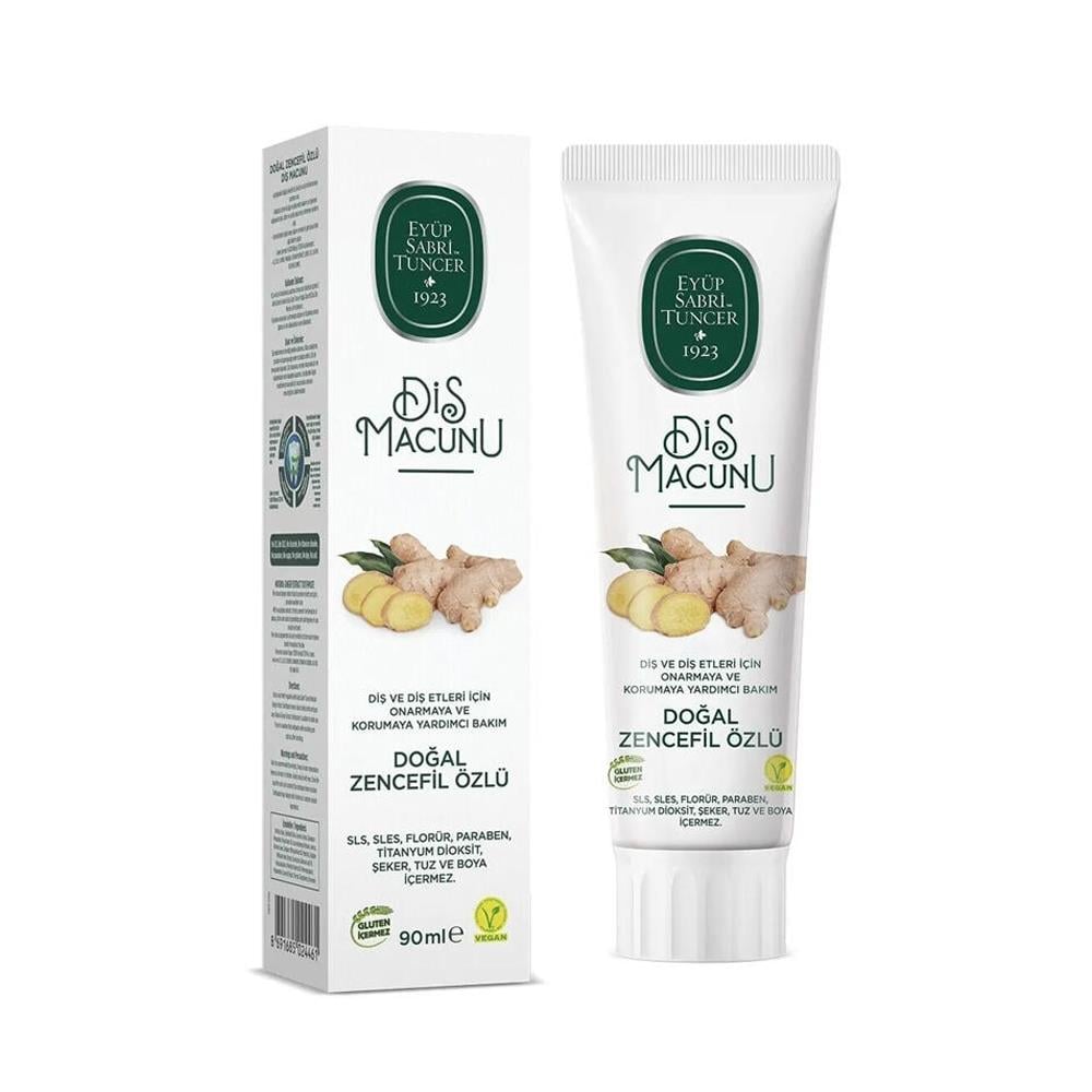 Eyüp Sabri Tuncer 90 Ml Diş Macunu Doğal Zencefil Özlü