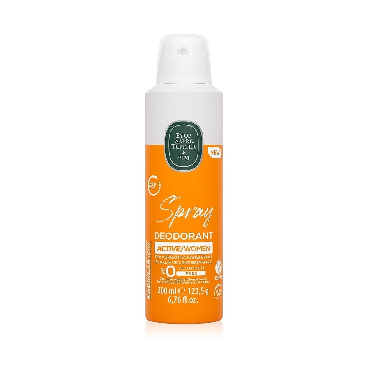 Kadın DeodorantEyüp Sabri Tuncer Active Kadın Sprey Deodorant 200 ml
