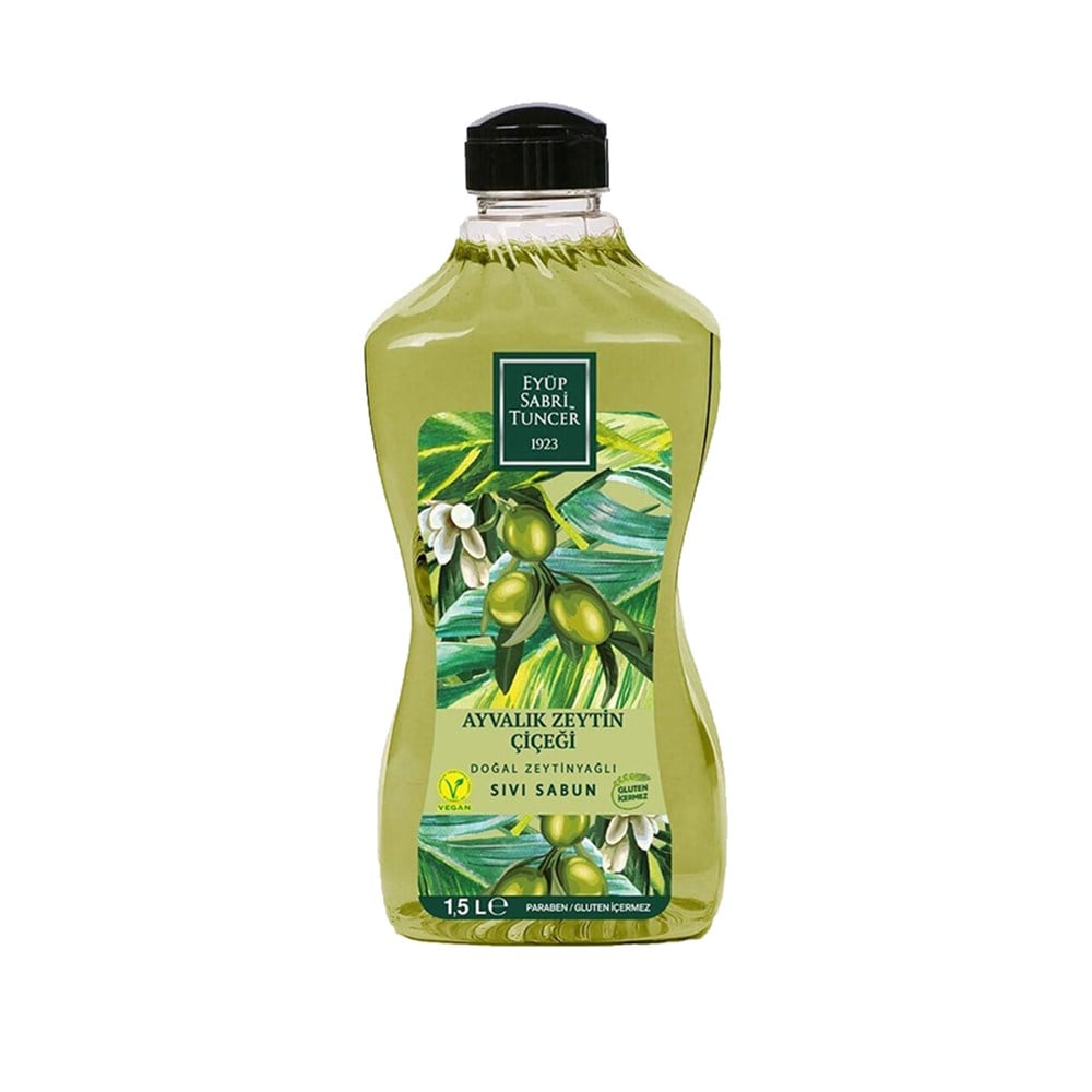 Eyüp Sabri Tuncer Doğal Sıvı Sabun Ayvalık Zeytin Çiçeği 1. 5 Lt
